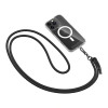 Tech-Protect C1S Rope Crossbody Strap, musta/musta