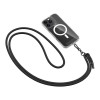 Tech-Protect C1S Rope Crossbody Strap, musta/musta