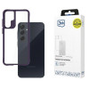 3MK Satin Armor Case+ Samsung Galaxy A55 5G, violetti