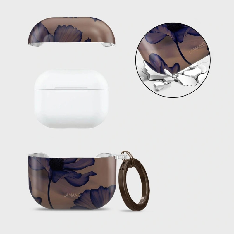 Tech-Protect Lamano-kuori Apple AirPods 4 Velvet Night
