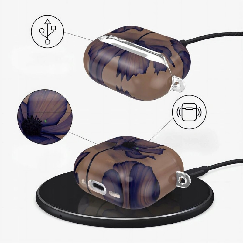 Tech-Protect Lamano-kuori Apple AirPods 4 Velvet Night