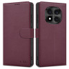 Tech-Protect lompakkokotelo Xiaomi Redmi Note 15 Pro 5G THP5097, burgundinpunainen