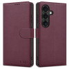 Tech-Protect lompakkokotelo Samsung Galaxy S26 FE burgundi