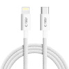 Tech-Protect Ultraboost Lite USB-C / Lightning-kaapeli PD27W/3A 200 cm, Cool Grey