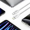 Tech-Protect Ultraboost Lite USB-C / Lightning-kaapeli PD27W/3A 200 cm, Cool Grey
