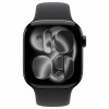 Apple Watch Series 11 GPS + Cellular (5G) 42 mm alumiinikuori, musta, M/L, MF854QL/A