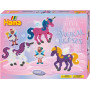 Hama lahjasetti Magic Horses (noin 4000 helmeä)