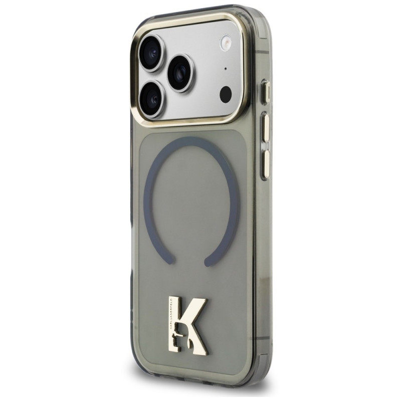 Karl Lagerfeld IML K Head -suojakuori KF003410-0 Apple iPhone 18 Pro Max / 17 Pro Max -puhelimille, musta