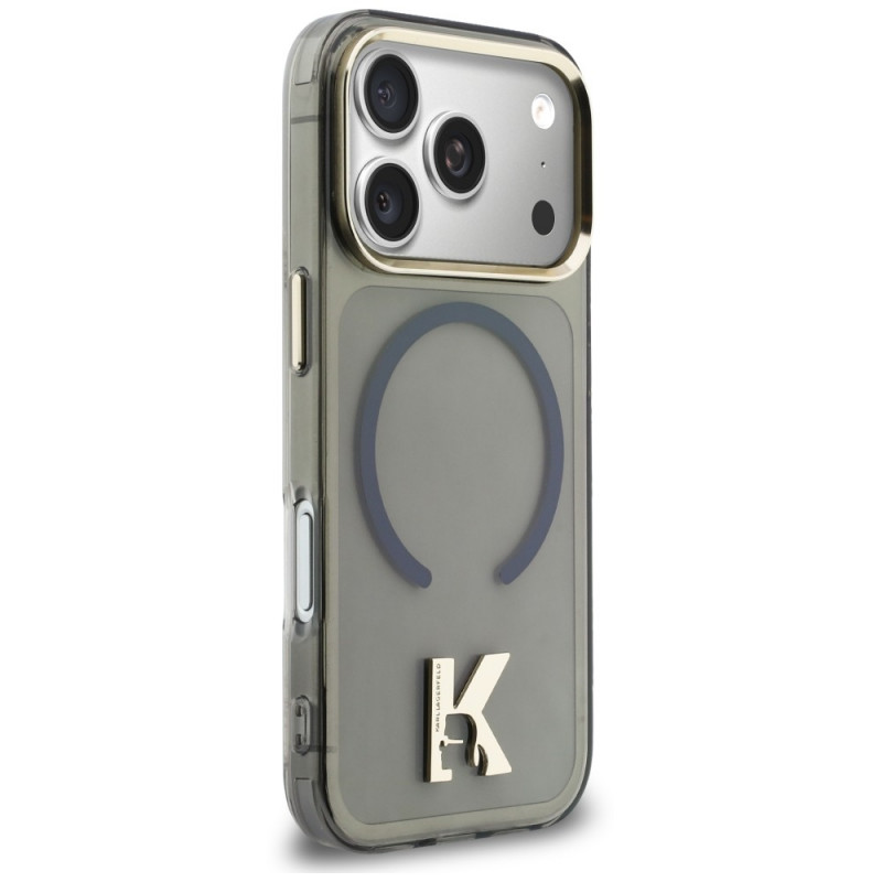 Karl Lagerfeld IML K Head -suojakuori KF003410-0 Apple iPhone 18 Pro Max / 17 Pro Max -puhelimille, musta