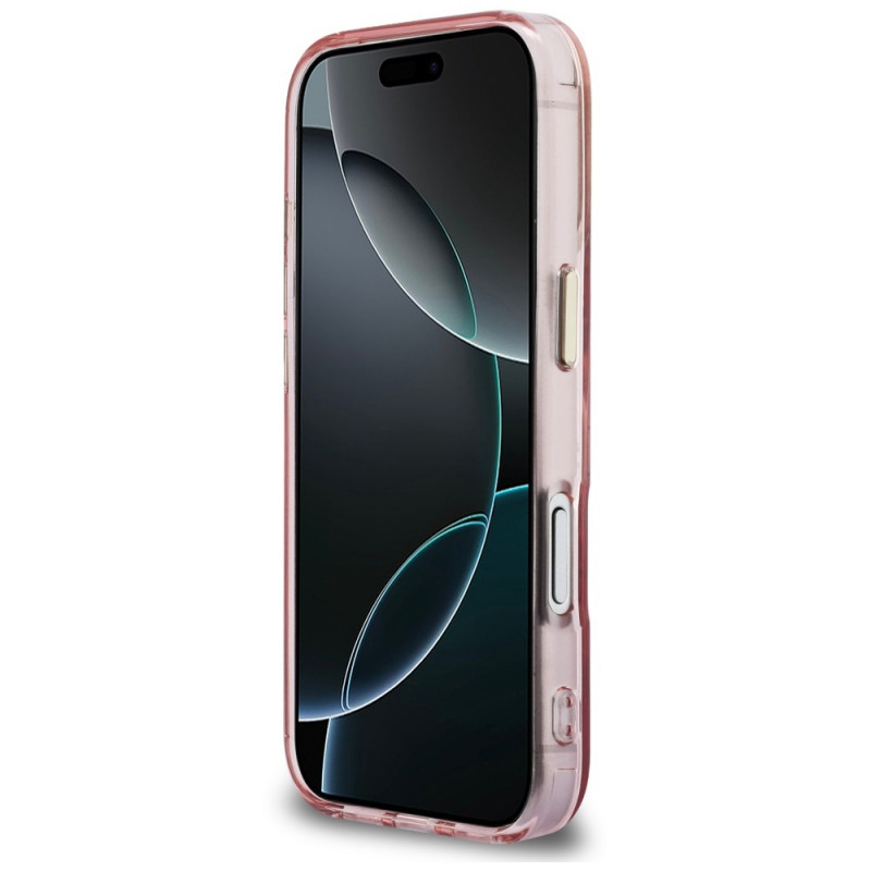 Karl Lagerfeld IML K Head -suojakuori KF003412 Apple iPhone 18 Pro Max / 17 Pro Max -puhelimille, vaaleanpunainen
