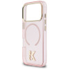 Karl Lagerfeld IML K Head -suojakuori KF003412 Apple iPhone 18 Pro Max / 17 Pro Max -puhelimille, vaaleanpunainen