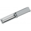 Bachmann CONI DUO Large 911.025 uppoasennettava pistorasialista, metallinharmaa RAL 9006 (2 kpl)