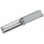 Bachmann CONI DUO Large 911.025 uppoasennettava pistorasialista, metallinharmaa RAL 9006 (2 kpl)