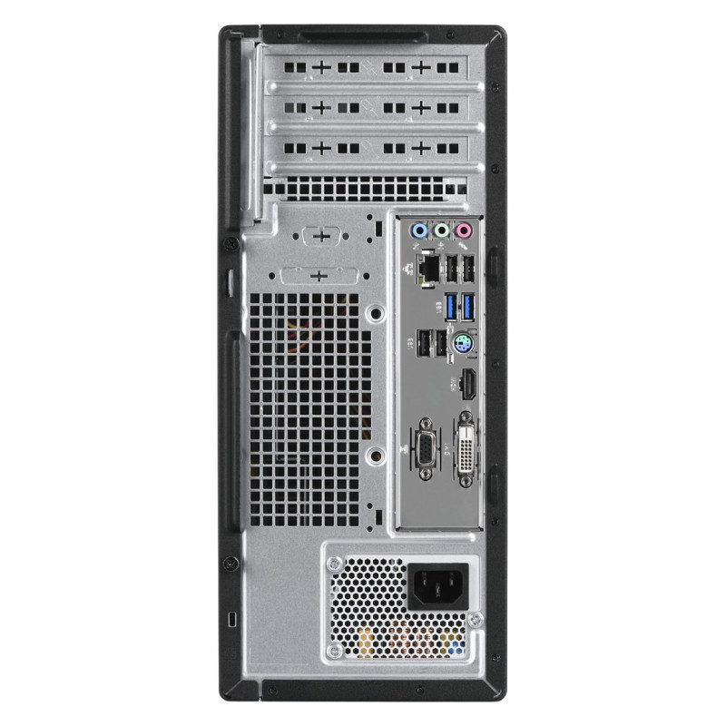 Actina Prime i3-12100 Mini Tower -pöytätietokone, Intel Core i3-12100, 8 GB DDR4 RAM, 512 GB SSD, Windows 11 Home, musta