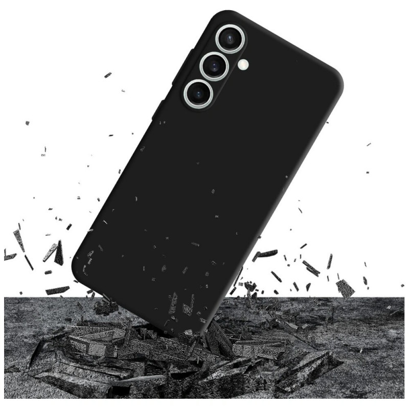 3MK Matt Case Pro -suojakuori Samsung Galaxy S23 FE -puhelimelle, musta