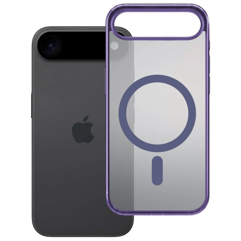 3MK Frosty MagCase Apple iPhone Air -suojakuori, violetti