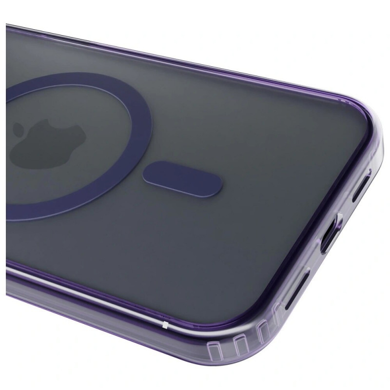 3MK Frosty MagCase Apple iPhone Air -suojakuori, violetti