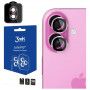 3MK Lens Protection Pro kameran linssin karkaistu lasi Apple iPhone 17 -puhelimelle, violetti
