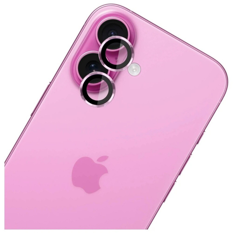 3MK Lens Protection Pro kameran linssin karkaistu lasi Apple iPhone 17 -puhelimelle, violetti