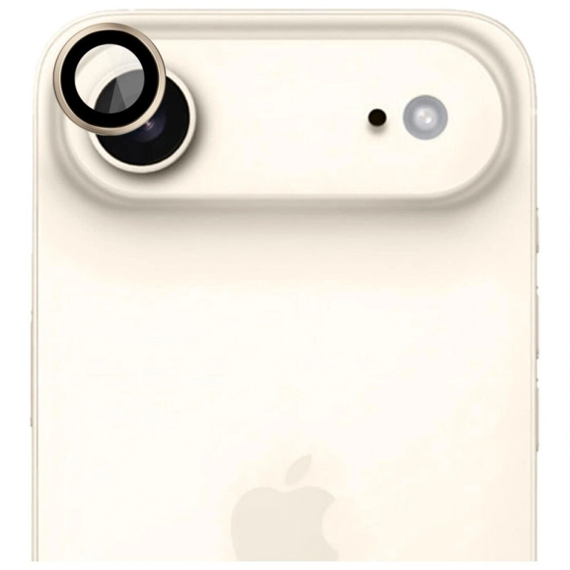 3MK Lens Protection Pro kameran linssin karkaistu lasi Apple iPhone Airille, kulta