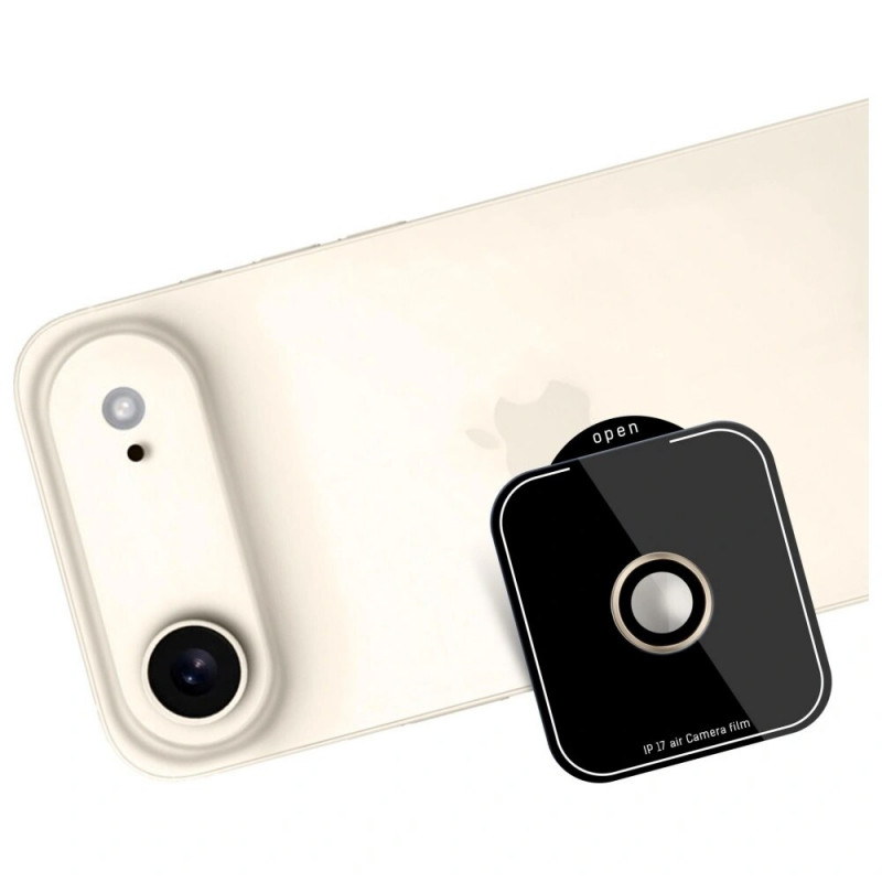 3MK Lens Protection Pro kameran linssin karkaistu lasi Apple iPhone Airille, kulta