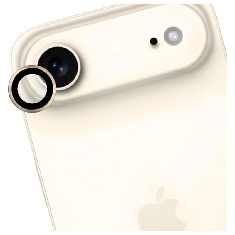 3MK Lens Protection Pro kameran linssin karkaistu lasi Apple iPhone Airille, kulta