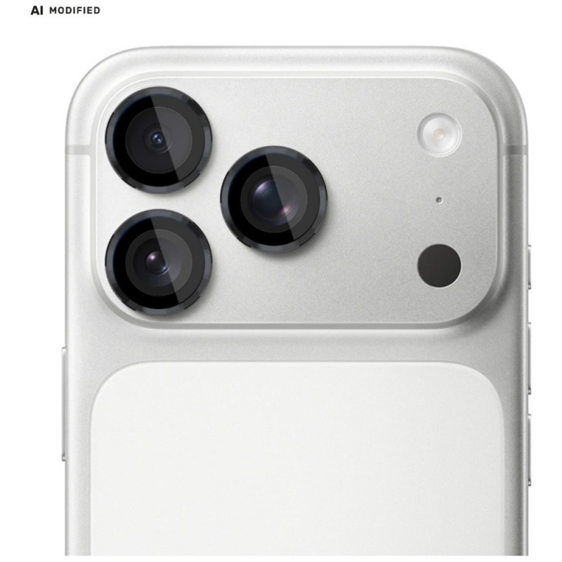 3MK Lens Protection Pro Apple iPhone 18 Pro / 18 Pro Max kameran linssin suoja, karkaistu lasi, musta