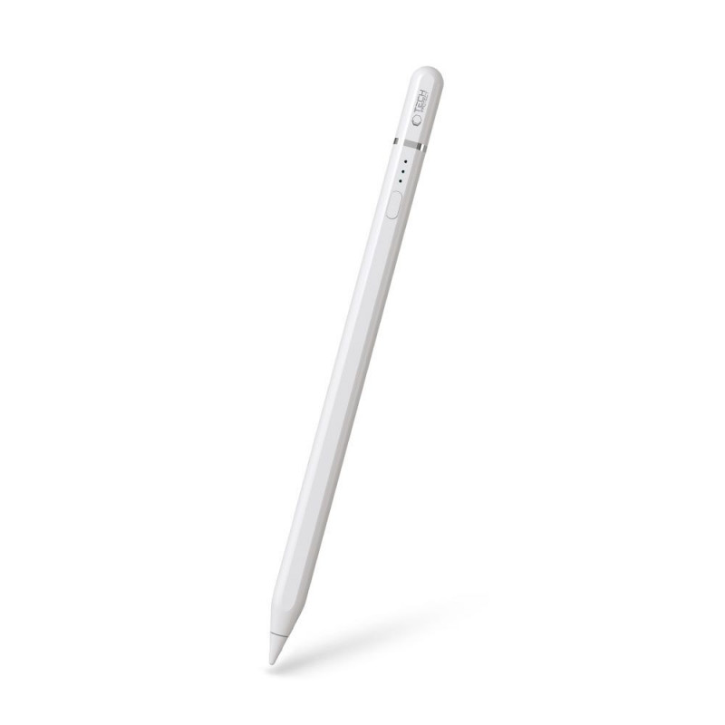 Tech-Protect Digital Magnetic Stylus Pen 3 -kynä Apple iPadille, valkoinen