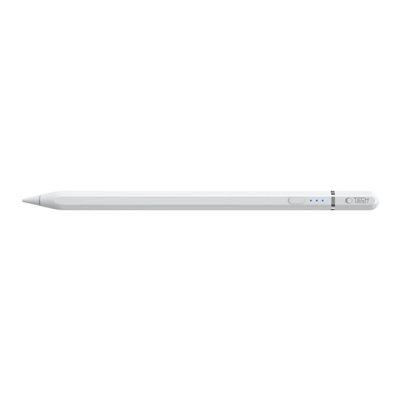 Tech-Protect Digital Magnetic Stylus Pen 3 -kynä Apple iPadille, valkoinen