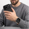 Tech-Protect Stainless ruostumattomasta teräksestä valmistettu ranneke malleille Apple Watch 8 / 9 / 10 / 11 / 12 / SE / Ultra (44 / 45 / 46 / 49 mm), hopea