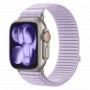 Tech-Protect NylonLoop ranneke Apple Watch 8 / 9 / 10 / 11 / 12 / SE (40 / 41 / 42 mm) -kelloon, violetti