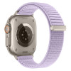 Tech-Protect NylonLoop ranneke Apple Watch 8 / 9 / 10 / 11 / 12 / SE (40 / 41 / 42 mm) -kelloon, violetti