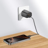Tech-Protect NCA20 USB-A / USB-C seinälaturi PD 20W / QC3.0, musta