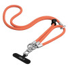 Tech-Protect C10S Rope Crossbody & Wrist puhelinhihnasarja, oranssi/titaani