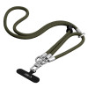 Tech-Protect C10S Rope Crossbody & Wrist puhelinhihnasarja, oliivinvihreä/titaani