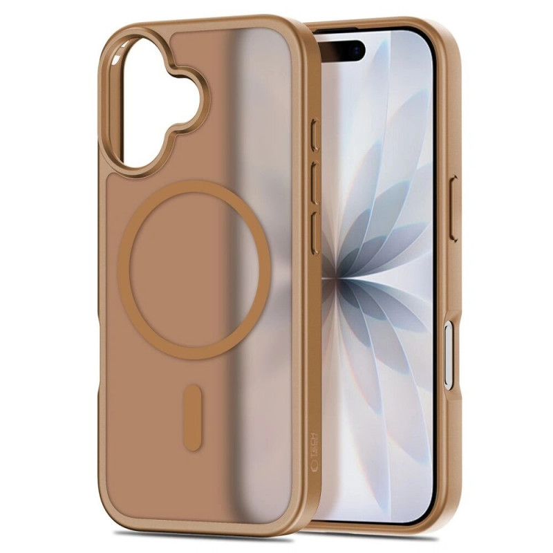 Tech-Protect BasicMag MagSafe -suojakuori Apple iPhone 17, ruskea