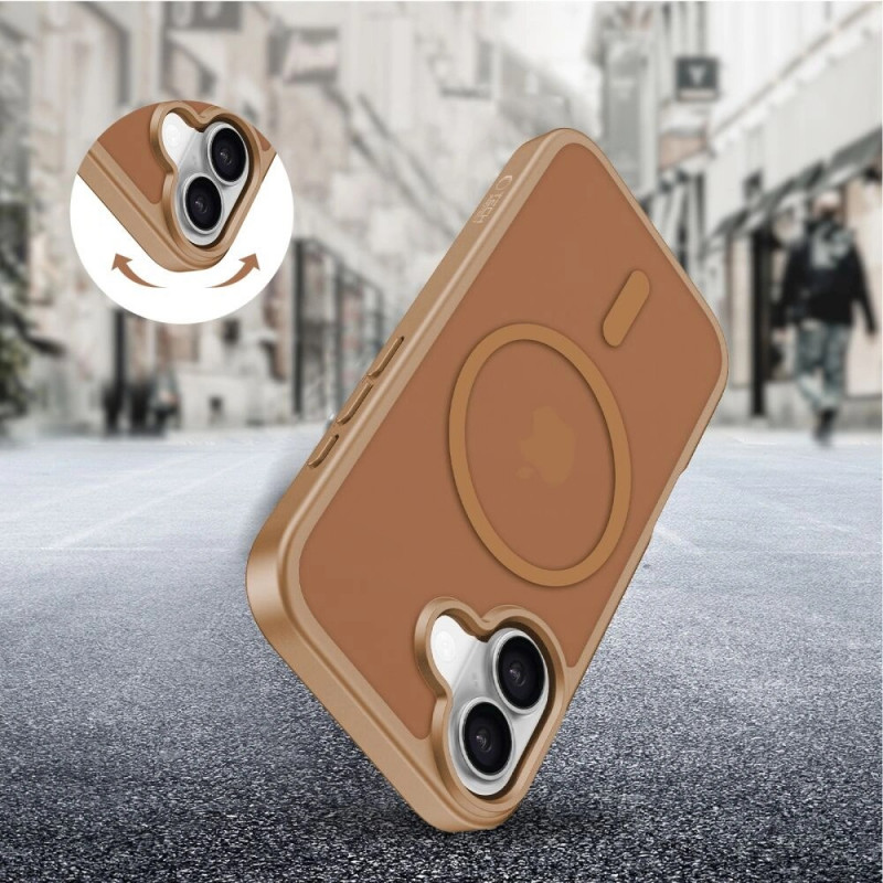 Tech-Protect BasicMag MagSafe -suojakuori Apple iPhone 17, ruskea