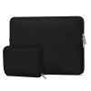 Tech-Protect NeoSlim THP3383 kannettavan 13-14 tuuman suojakotelo lisävarustepussilla, musta