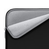 Tech-Protect NeoSlim THP3383 kannettavan 13-14 tuuman suojakotelo lisävarustepussilla, musta