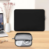 Tech-Protect NeoSlim THP3383 kannettavan 13-14 tuuman suojakotelo lisävarustepussilla, musta