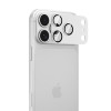Tech-Protect Camfull Fit+ Apple iPhone 18 Pro Max kameran linssin suojus, hopea