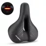 Rockbros 38218916002 MTB-polkupyöränsatula lampulla, musta