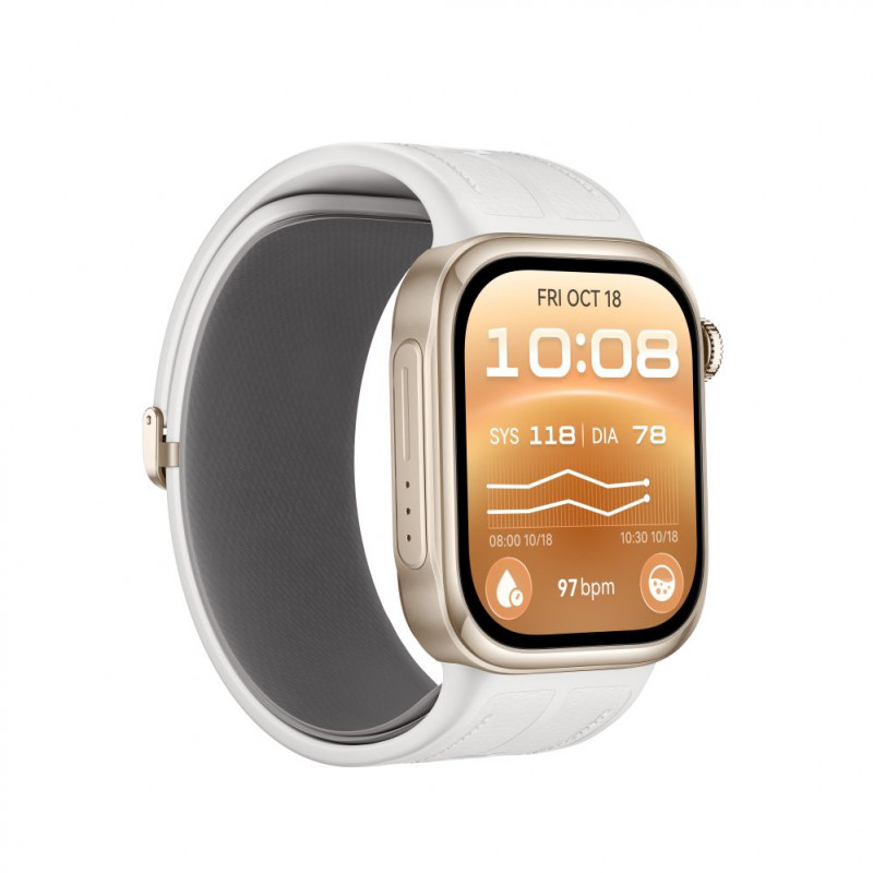 Huawei Watch D3 (Riva-B19) älykello, 46 mm, kulta/valkoinen