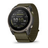 Garmin Enduro 4 GPS-älykello tummanoliivinvihreällä ComfortFit-kangasrannekkeella (010-04799-01)