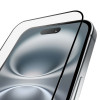 PURO Frame karkaistu lasi kehyksellä iPhone 16 Plus -puhelimelle