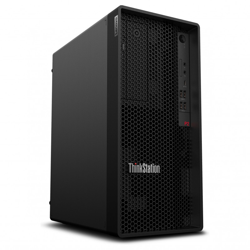 Lenovo ThinkStation P2 Gen 2 30JQ00DYGE tornityöasema, Intel Core Ultra 7 265, 32 GB RAM, 512 GB SSD, NVIDIA RTX A400, Windows 11 Pro (DE)