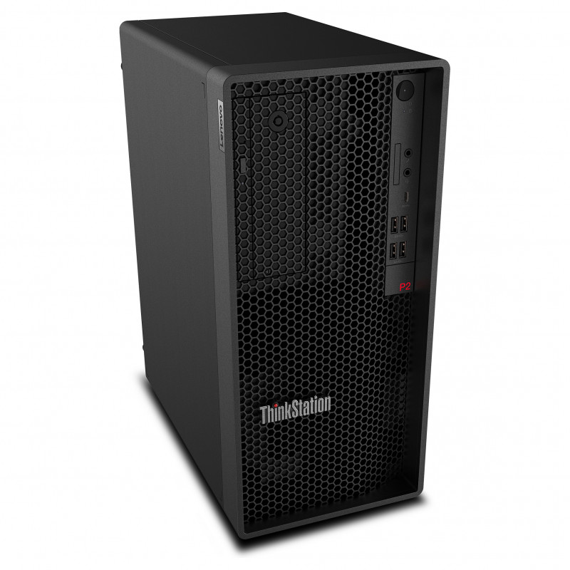 Lenovo ThinkStation P2 Gen 2 30JQ00DYGE tornityöasema, Intel Core Ultra 7 265, 32 GB RAM, 512 GB SSD, NVIDIA RTX A400, Windows 11 Pro (DE)