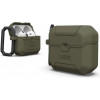 Urban Armor Gear UAG Scout -suojakotelo Apple AirPods 4. sukupolvelle, oliivi