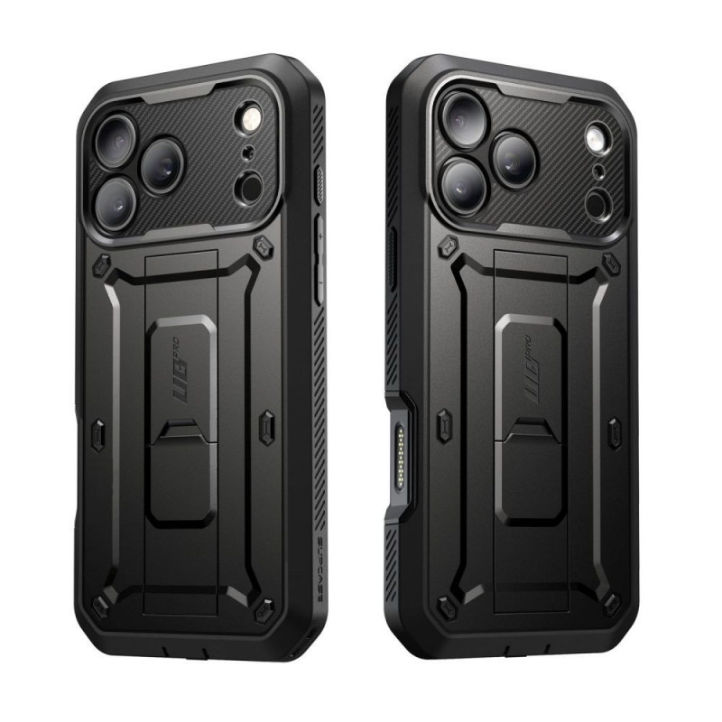 Supcase Unicorn Beetle Pro -suojakuori Apple iPhone 17 Pro / 18 Pro, musta