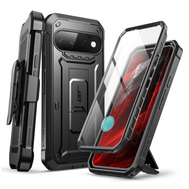 Supcase Unicorn Beetle Pro -suojakuori Google Pixel 11 Pro -puhelimelle, musta